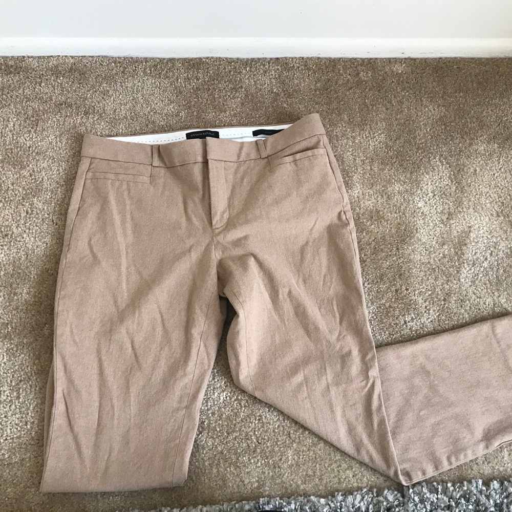 Banana Republic Khaki Ankle Pants